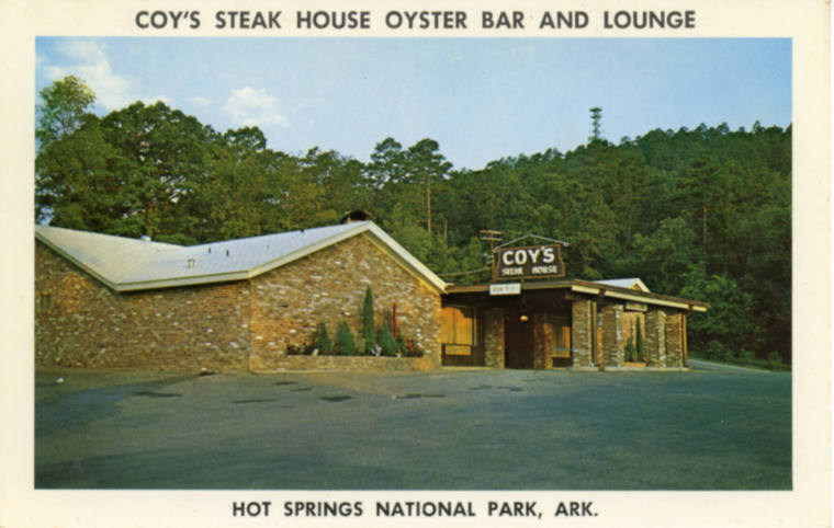 AR Eateries - Coy's Steak House, Hot Springs