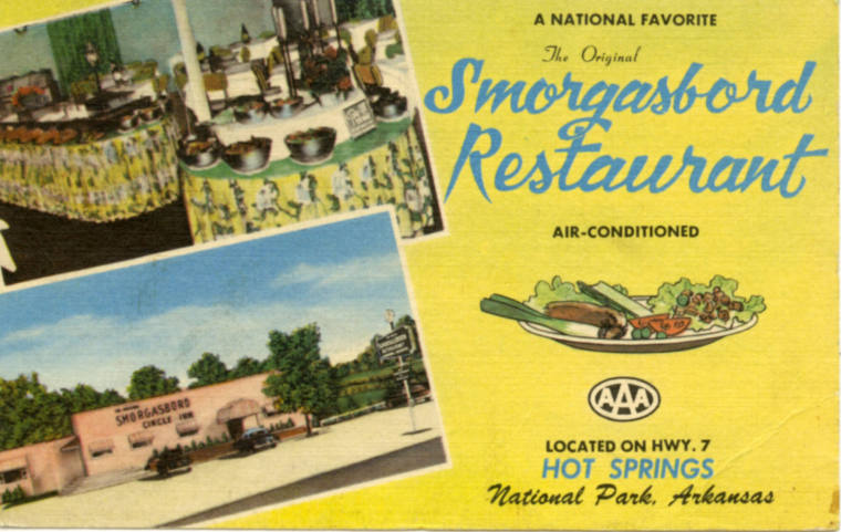 AR Eateries - Smorgasbord Restaurant, Hot Springs