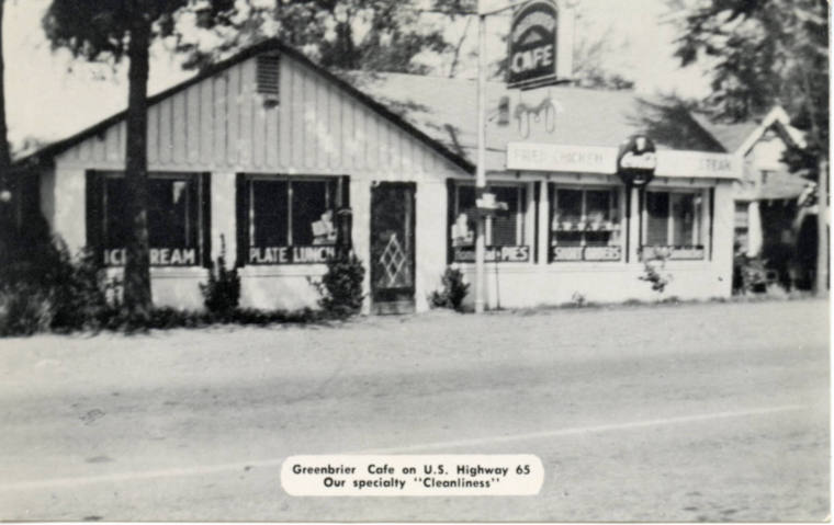 AR Eateries - Greenbrier Cafe, Greenbrier