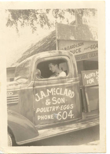 Photo of J.A. McClard & Son truck