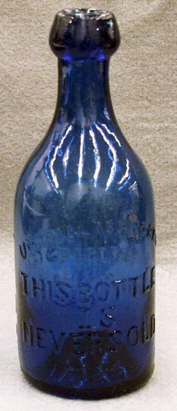 Bottle, Excelsior Mineral Water