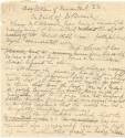 Broach collection - handwritten copy of writing about Dr. Broach