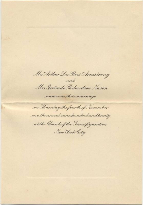 Broach collection - wedding invitation
