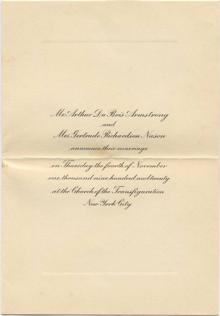 Broach collection - wedding invitation