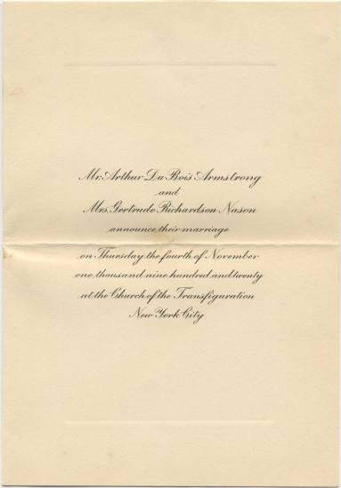 Broach collection - wedding invitation