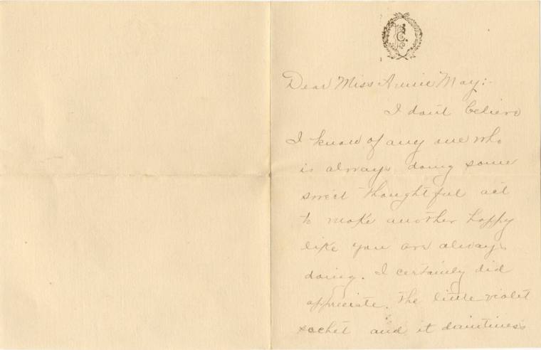 Broach - letter to Catherine Broach