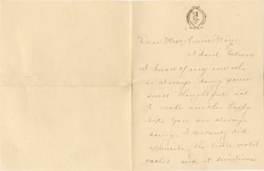 Broach - letter to Catherine Broach