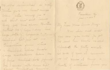 Broach - letter to Catherine Broach