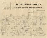 Broach - letter from Kathleen Broach to grandparents