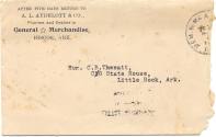 telegram & envelope to C.B. Thweatt