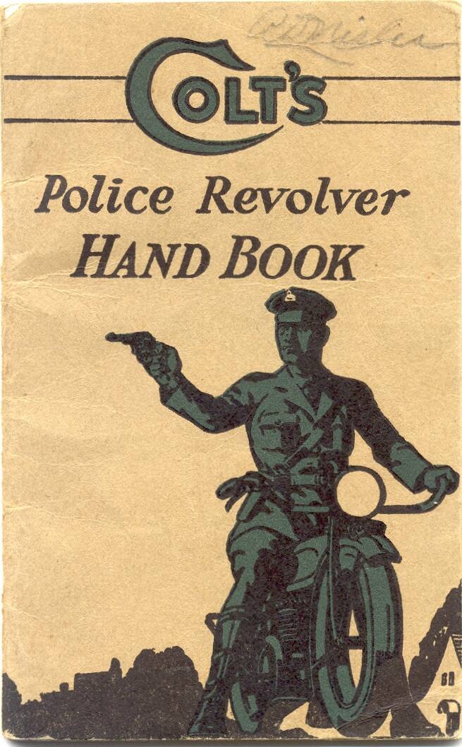 Colt's Police Revolver handbook