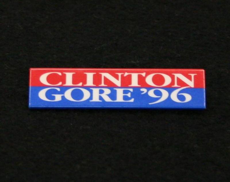 Pin, Campaign - Clinton/Gore