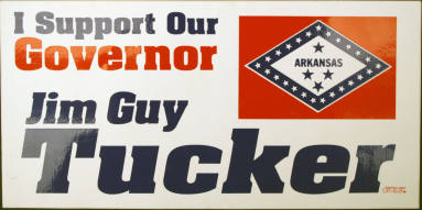 Sticker, Bumper - Governor Jim Guy Tucker