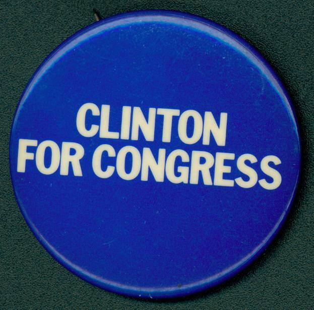 Button, Campaign - Bill Clinton Congressional