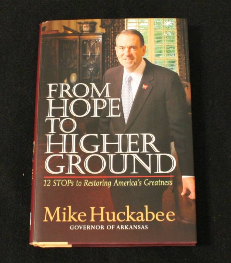 Book, "From Hope to Higher Ground" - Mike Huckabee