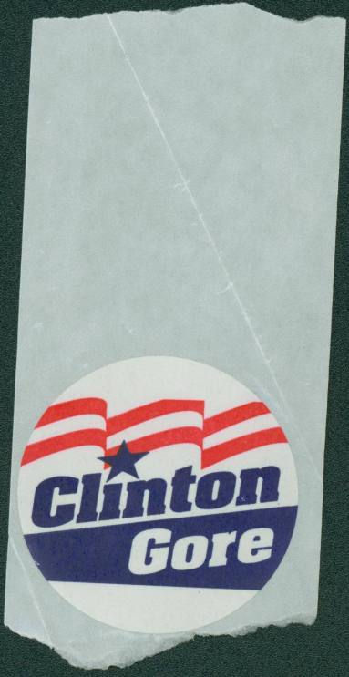 Clinton/Gore sticker