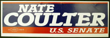 Nate Coulter bumper sticker