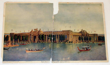 World's Fair - print of Social Economy Palace