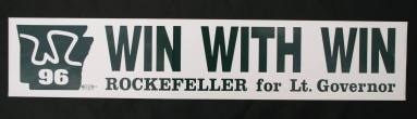 Rockefeller bumper sticker