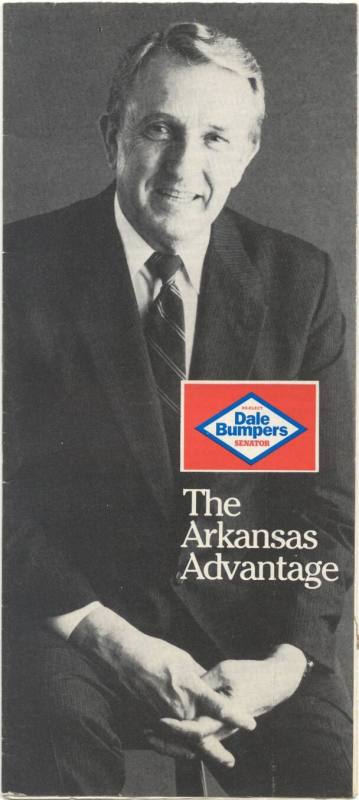 Pamphlet, Campaign - Senator Dale Bumpers