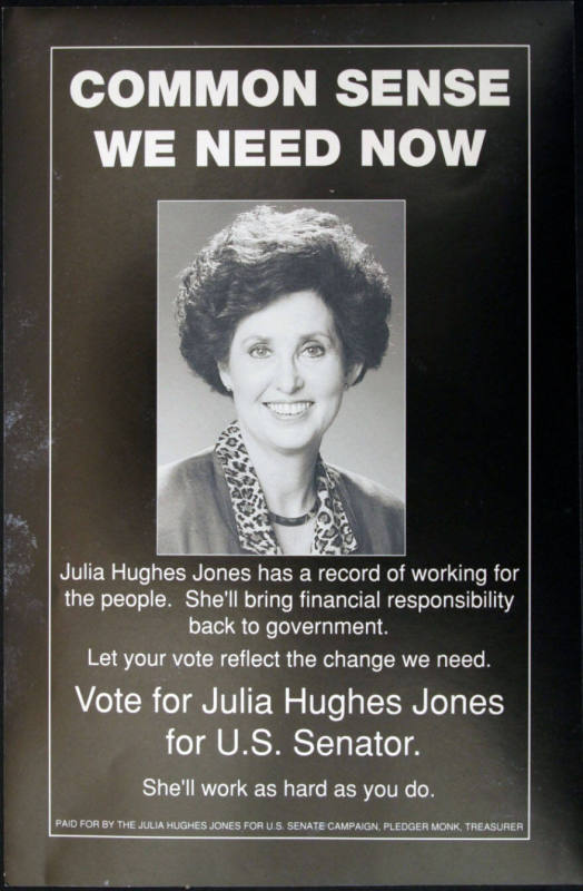 Julia Hughes Jones handbill