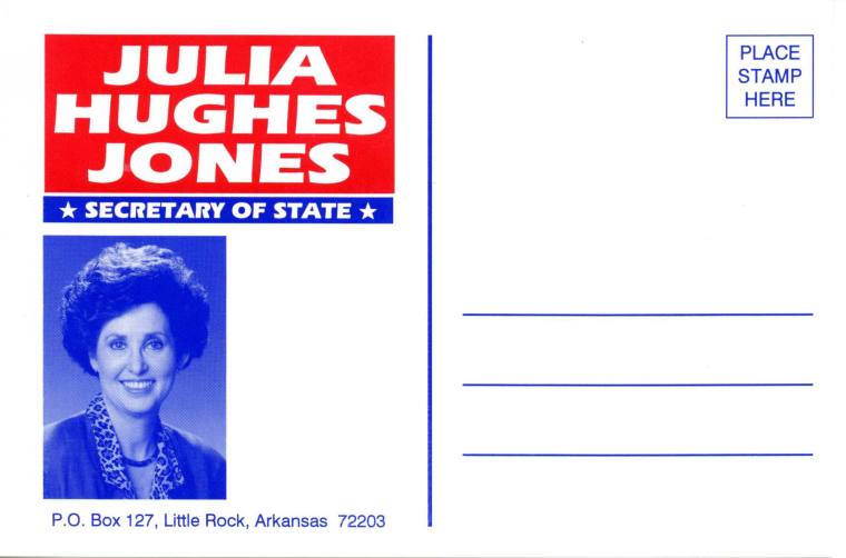 Julia Hughes Jones handbill