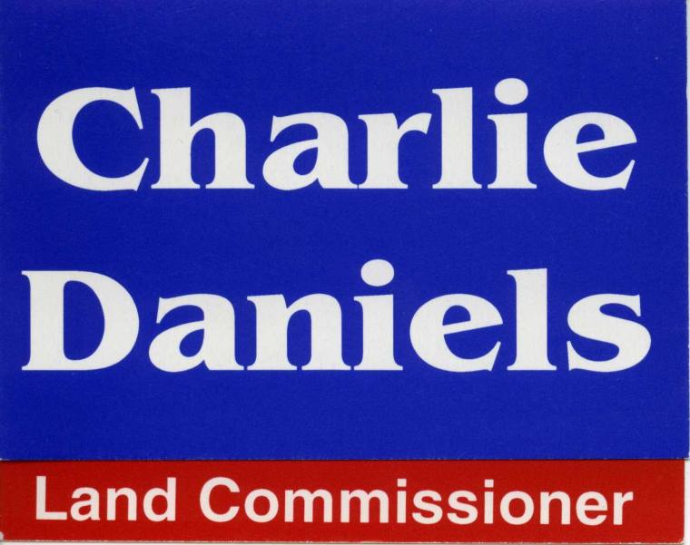 campaign card - Charlie Daniel