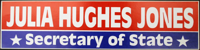 bumper sticker - Julia Hughes Jones