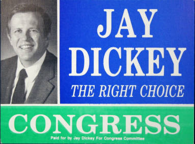 Jay Dickey campaign card