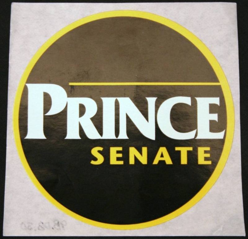 Prince campaign sticker