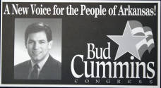 Bud Cummins handbill