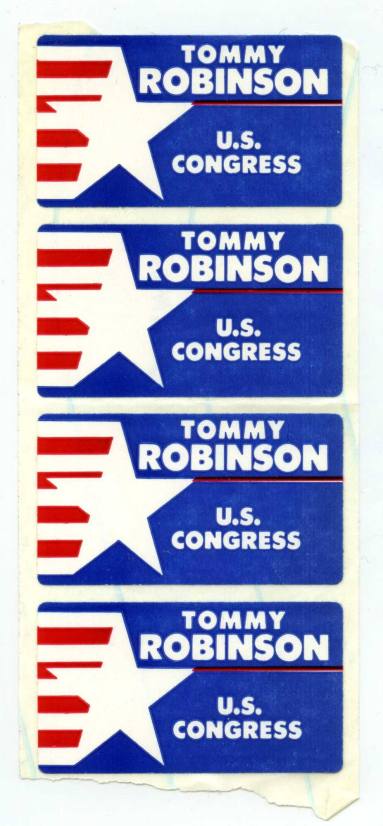 Tommy Robinson stickers