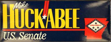 Huckabee bumper sticker