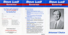 campaign pamphlet - Steve Luelf