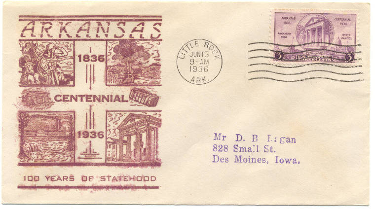 AR Centennial Cover (envelope)