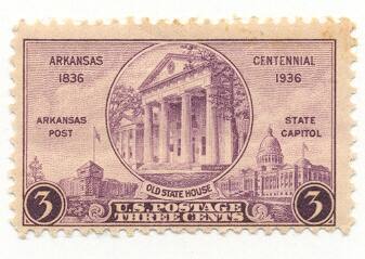 AR Centennial Stamp