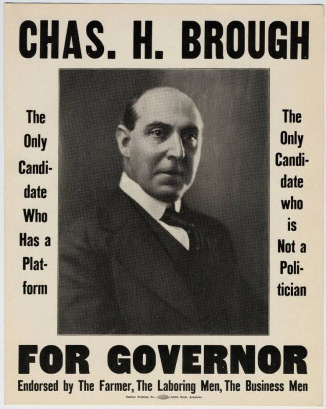 Poster, Campaign - Governor Charles Brough