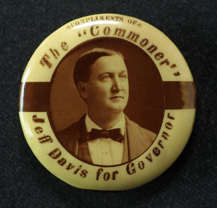 Button, Campaign - Governor Jeff Davis