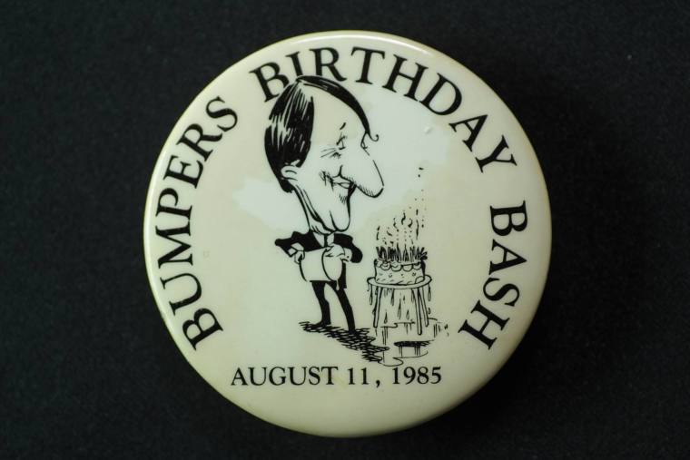 Button, Birthday Bash - Senator Dale Bumpers