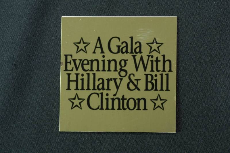 Tokens, Gala - Governor Bill Clinton