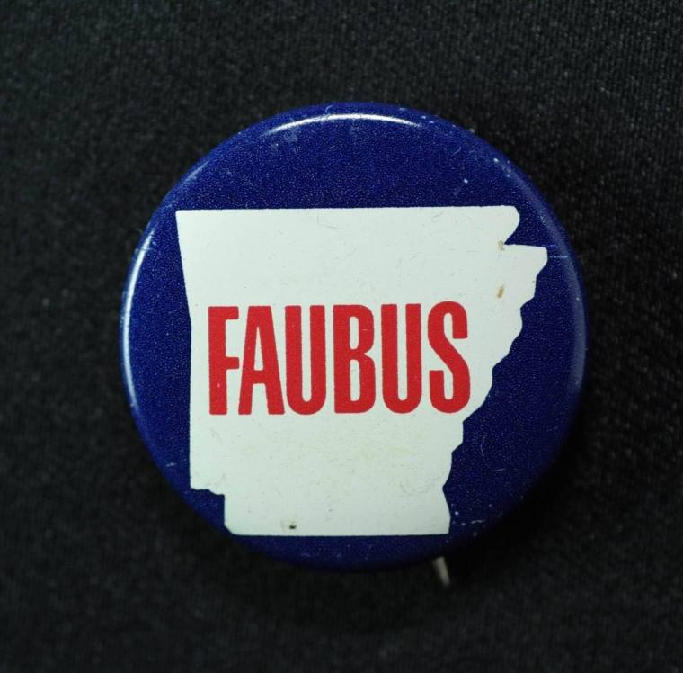 Button, Campaign - Governor Orval Faubus