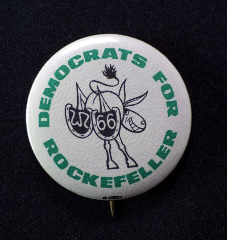 Pin, Campaign - Win Rockefeller Gubrenatorial