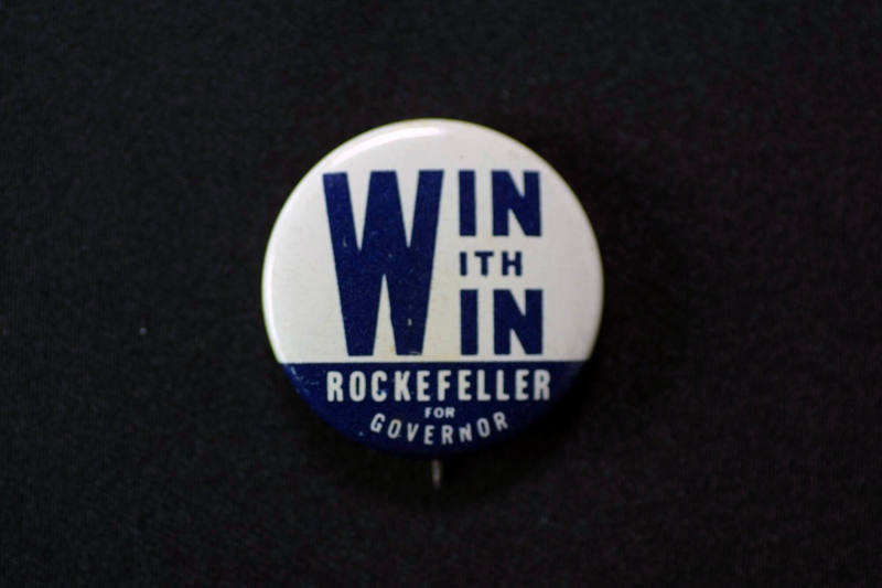 Button, Campaign - Governor Win Rockefeller