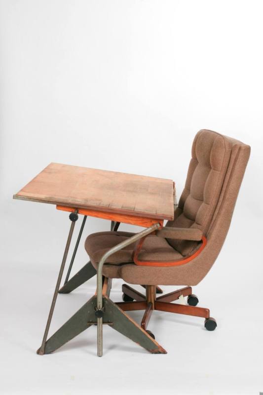 George Fisher's Drawing table & chair