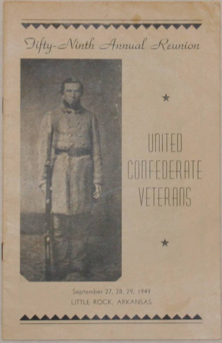 1911 Little Rock UCV Reunion program