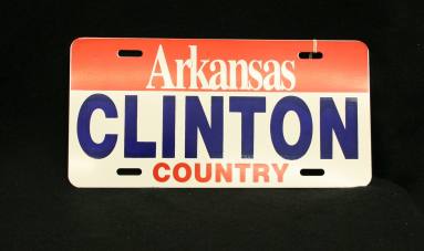 license plate - Clinton