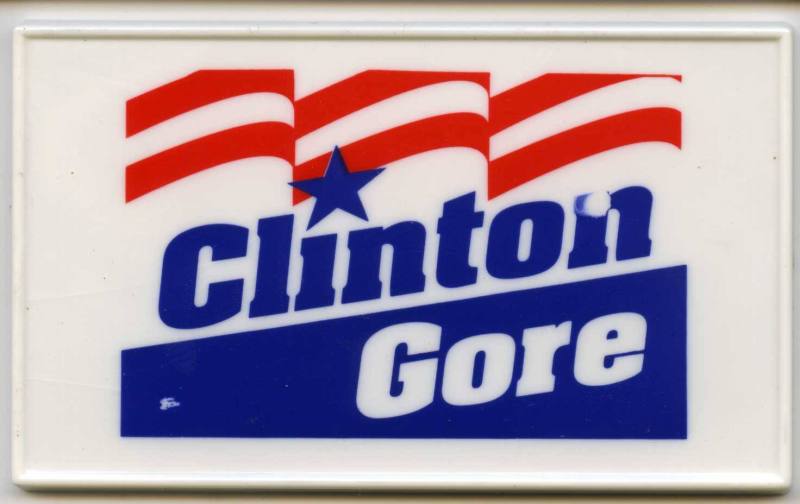 Clinton/Gore magnet