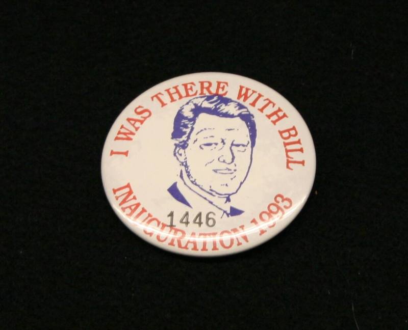 Clinton campaign button