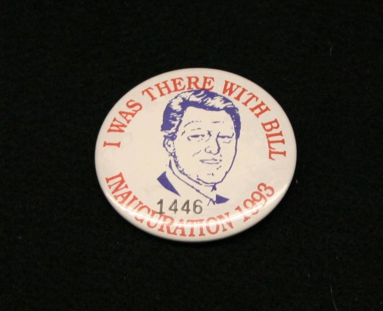 Clinton campaign button