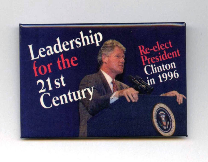 Button, Campaign - President Bill Clinton